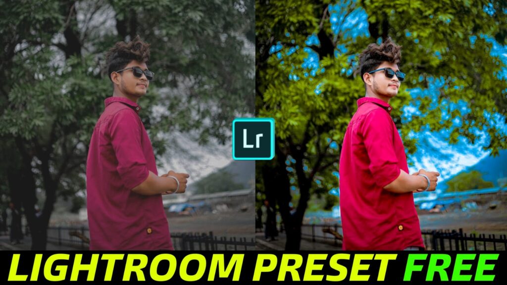 Green and Blue Lightroom Preset