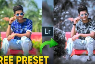 Black and Blue Effect Lightroom Presets