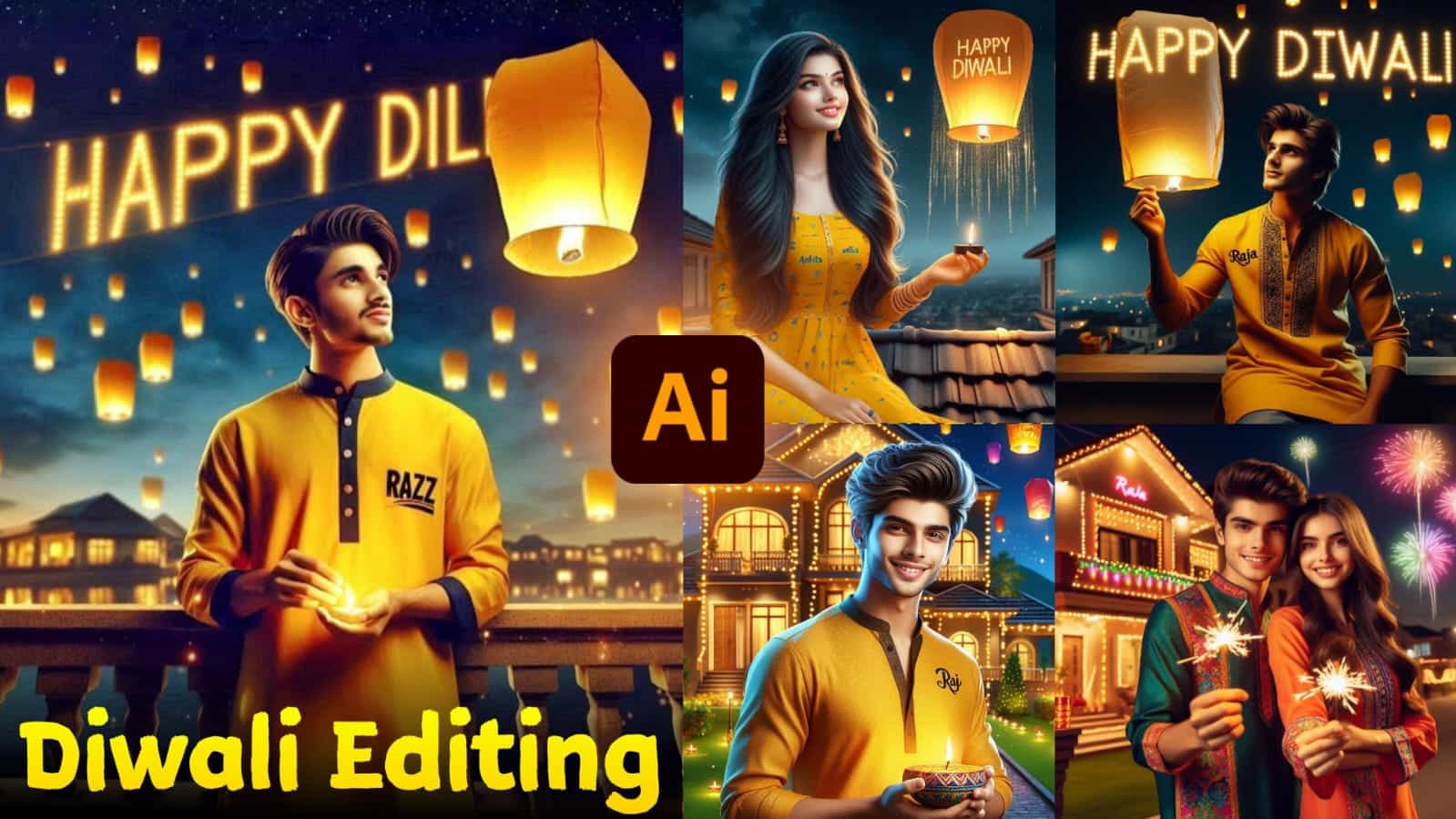 Diwali Ai Photo Editing Prompt