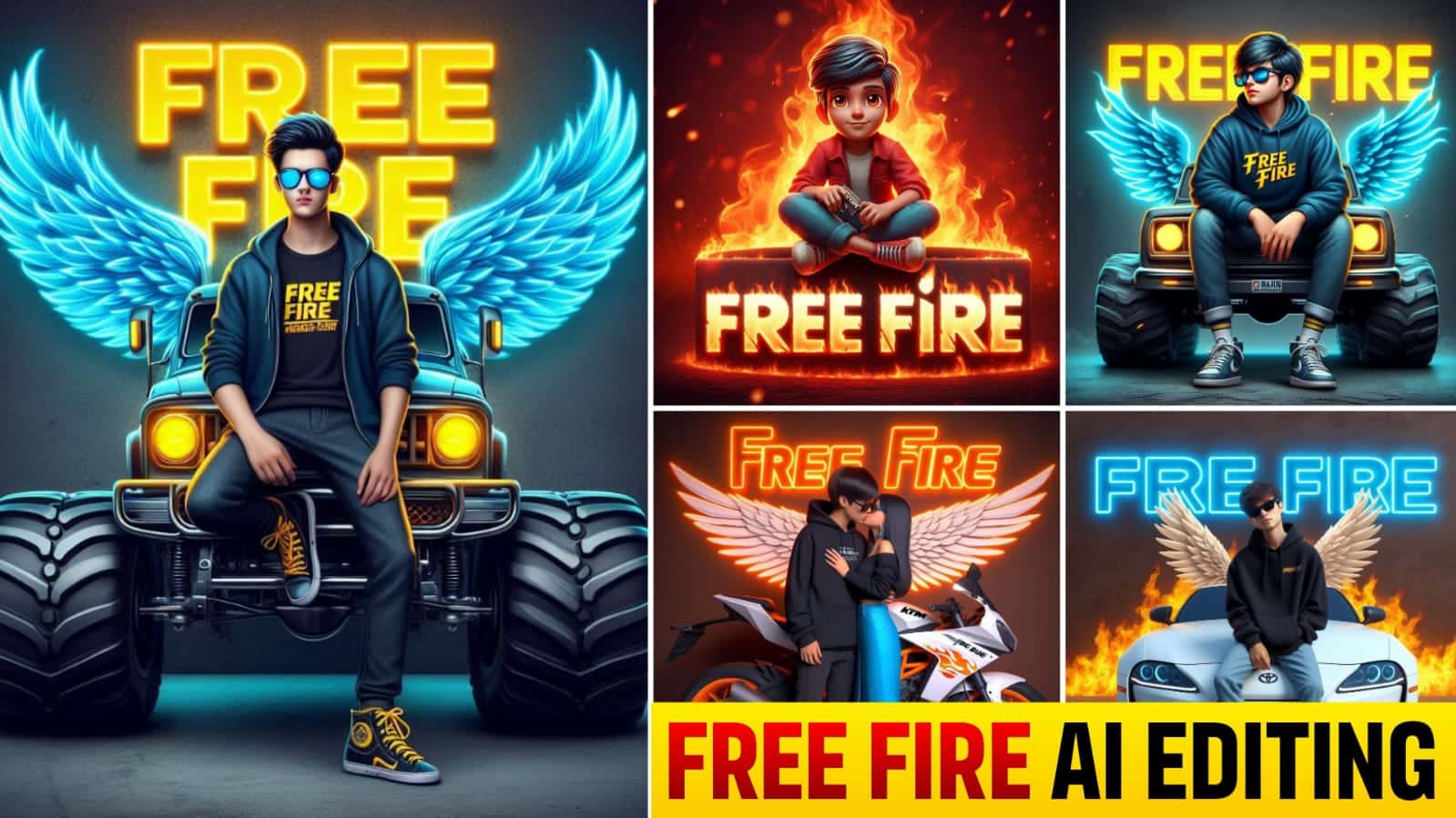 Free Fire Ai Photo Editing Prompt