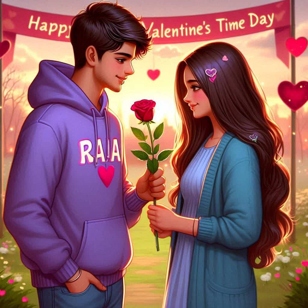 valentine day photo editing