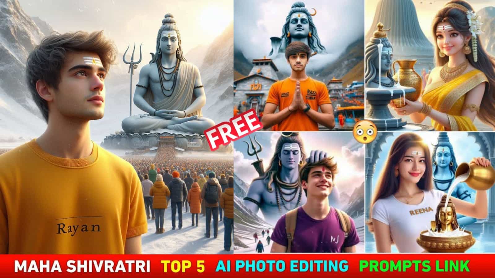 Shivratri Ai Photo Editing Prompt