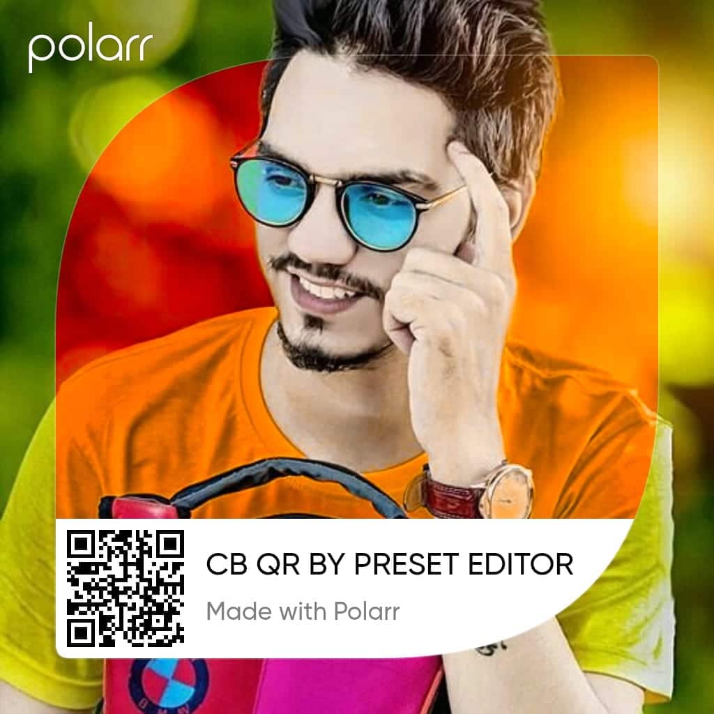 Polarr QR Code Background
