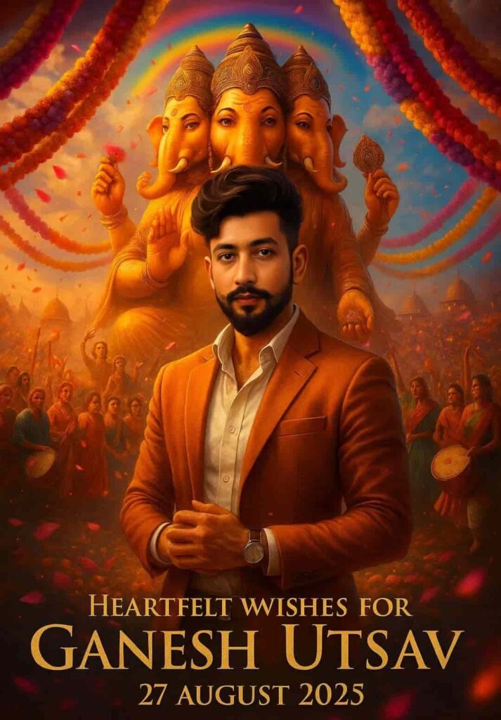 ganesh chaturthi photo editing 2025