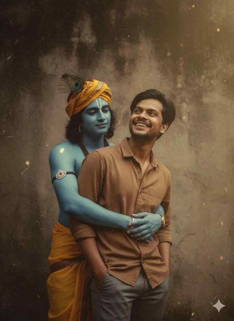 radha look prompt for gemini boy