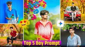 Boy Photo Editing Prompt