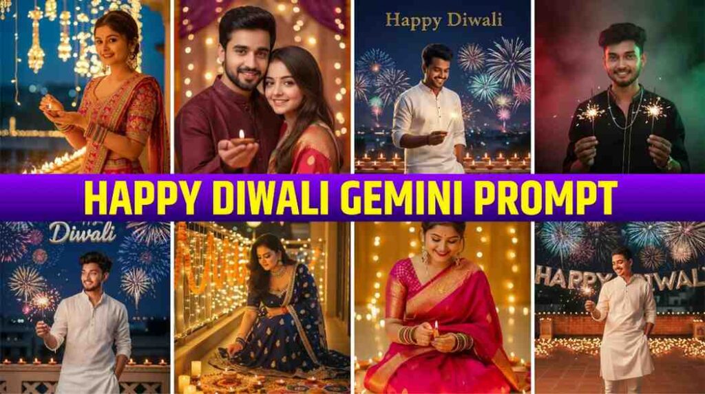 Diwali Photo Editing Prompt