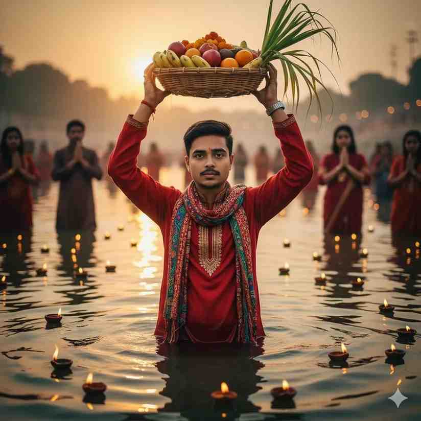 gemini chhath puja prompt photo editing