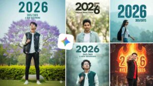 Happy New Year 2026 Google Gemini Photo Editing Prompt