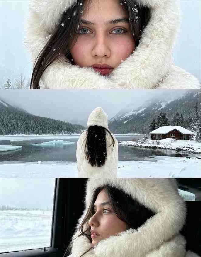How to Edit Photos in Snow Falling Gemini AI