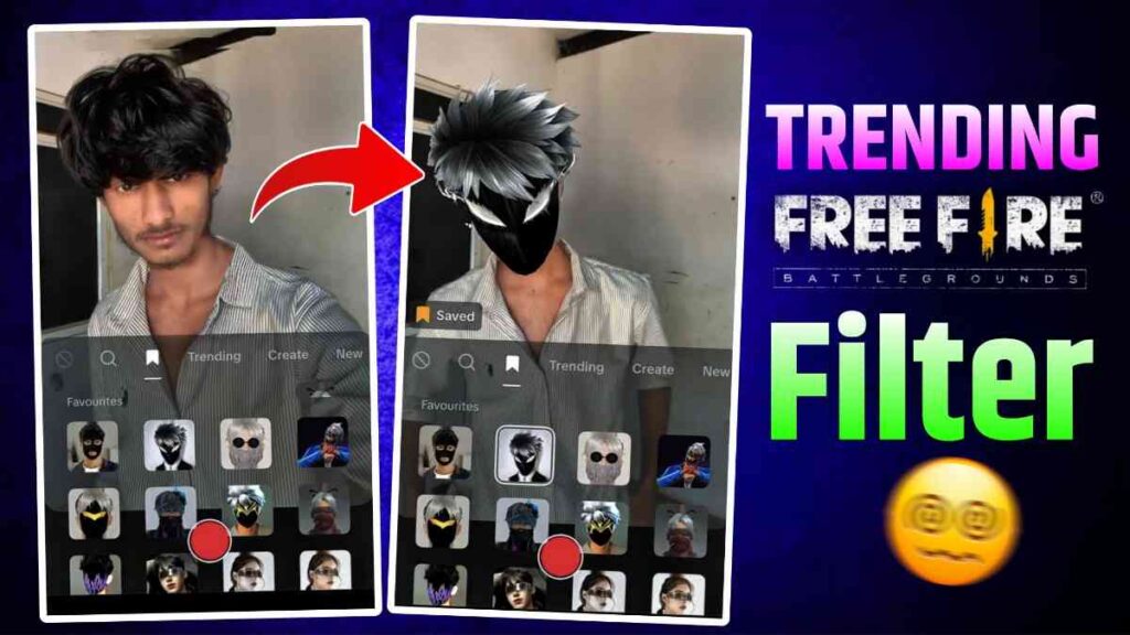 Instagram Viral Free Fire Filter