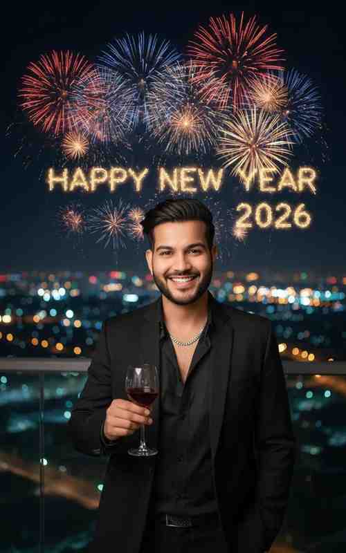Happy New Year 2026 Ai Photo prompt