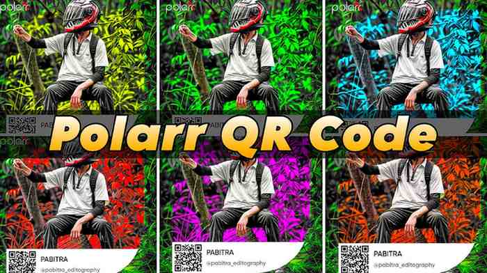 Polarr QR Code For Photo Editing