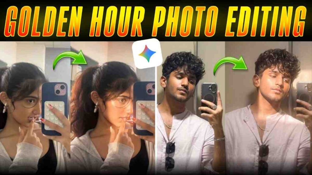 Golden Hour Photo Editing Google Gemini Prompt