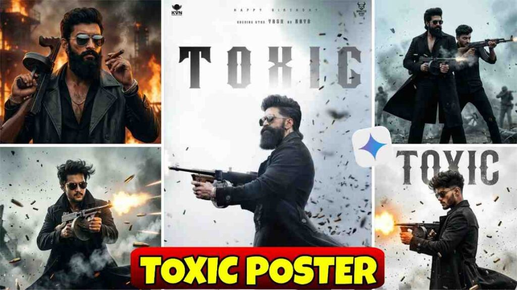 Toxic movie Photo Editing Prompt Google Gemini