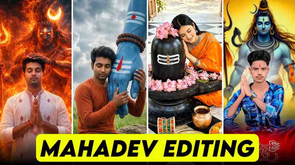 Maha Shivaratri Mahadev Photo Editing Prompt