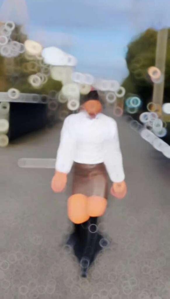 capcut template slow motion walk