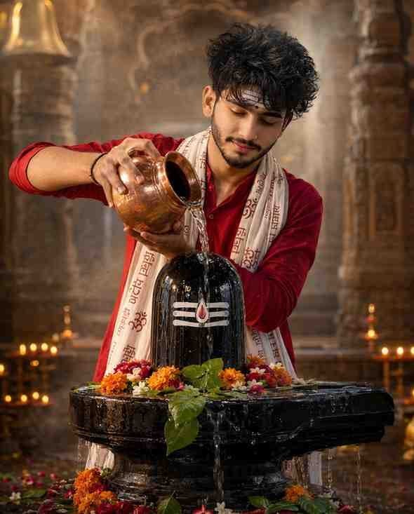 mahadev prompt boy ai photo editing