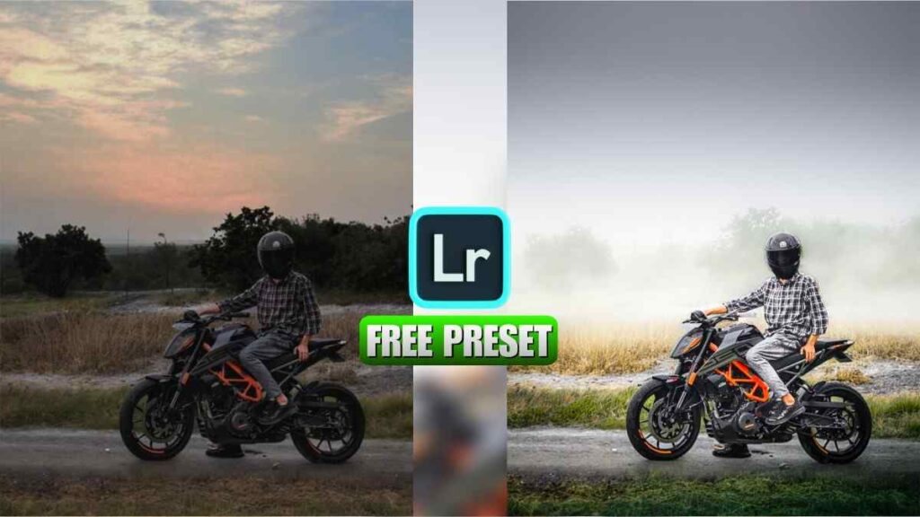 Dark and Gritty Cinematic Lightroom Presets for Bikes