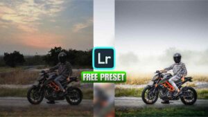 Dark and Gritty Cinematic Lightroom Presets for Bikes