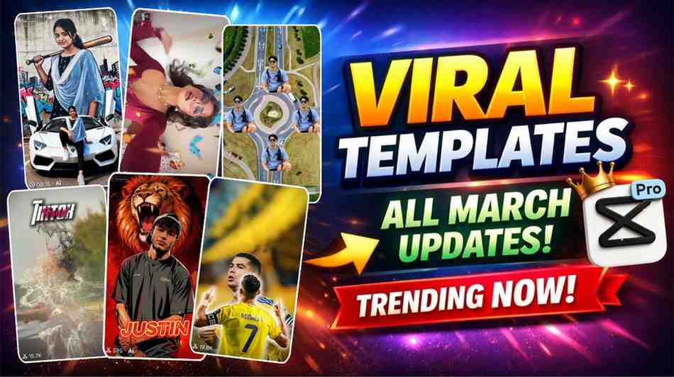March All Viral Instagram Trending Capcut Template