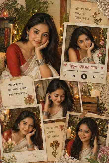 aesthetic Bengali vintage photo editing