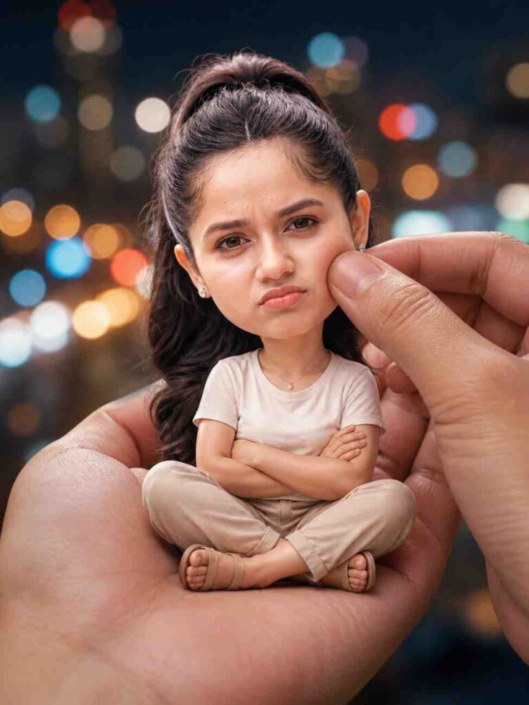 Baby face photo Editing Prompt