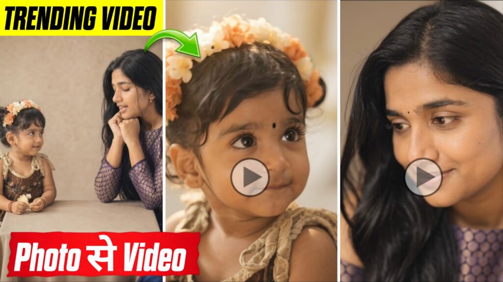 Trending Childhood & Present Photo Video Editing