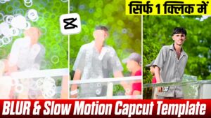 Video Editing Blur And Slow Motion Capcut Template